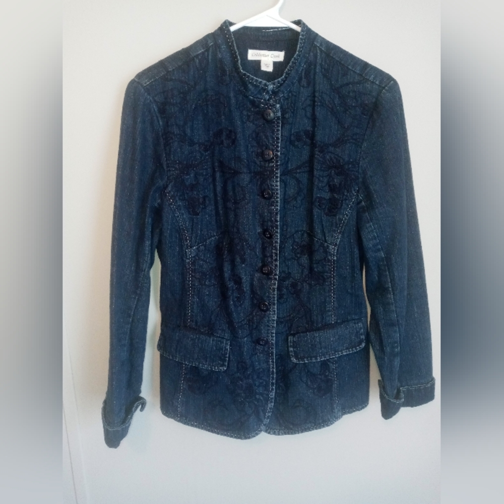 Coldwater Creek size 10 denim jacket